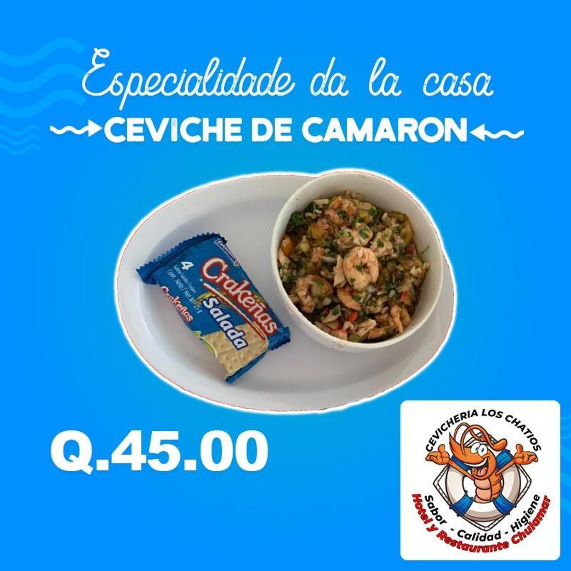 Hotel Chulamar, Piscina Y Restaurante Escuintla Екстер'єр фото